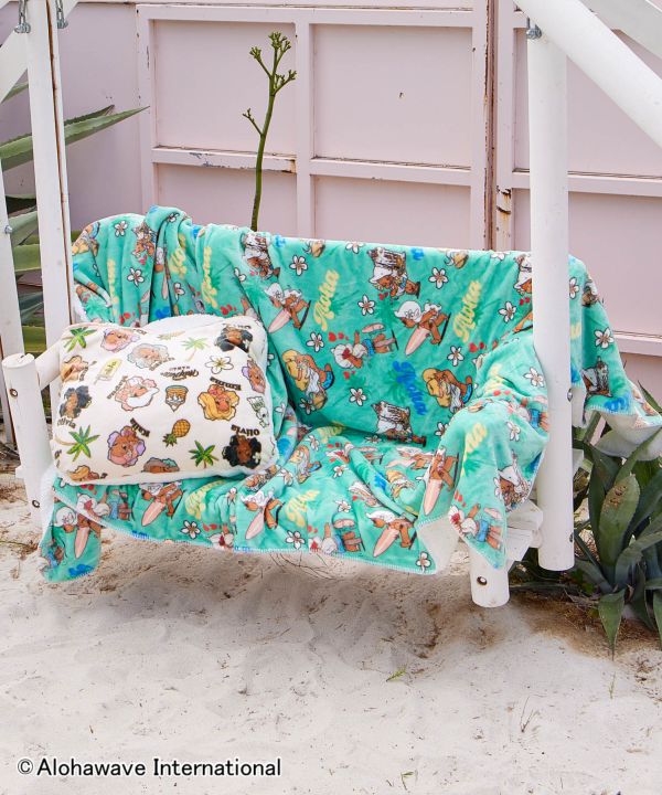 ハワイブランケット XL【ALOHA MAPUA】(MINT): 『Kahiko(カヒコ