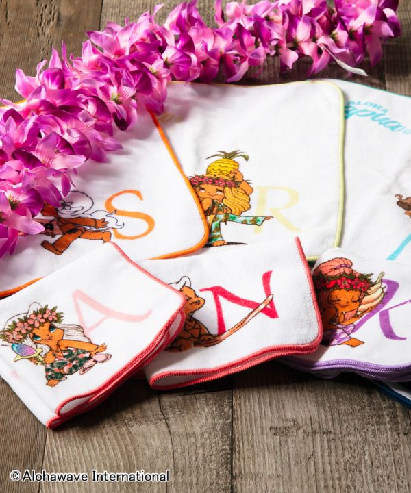 イニシャルハンドタオル【ALOHA MAPUA】(R): 『Kahiko(カヒコ)』公式通販