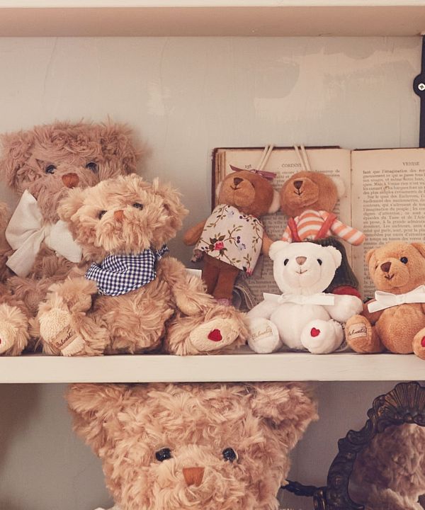 MAX Mara テディーベアーキーホルダー（ピンクベージュ） Max Mara