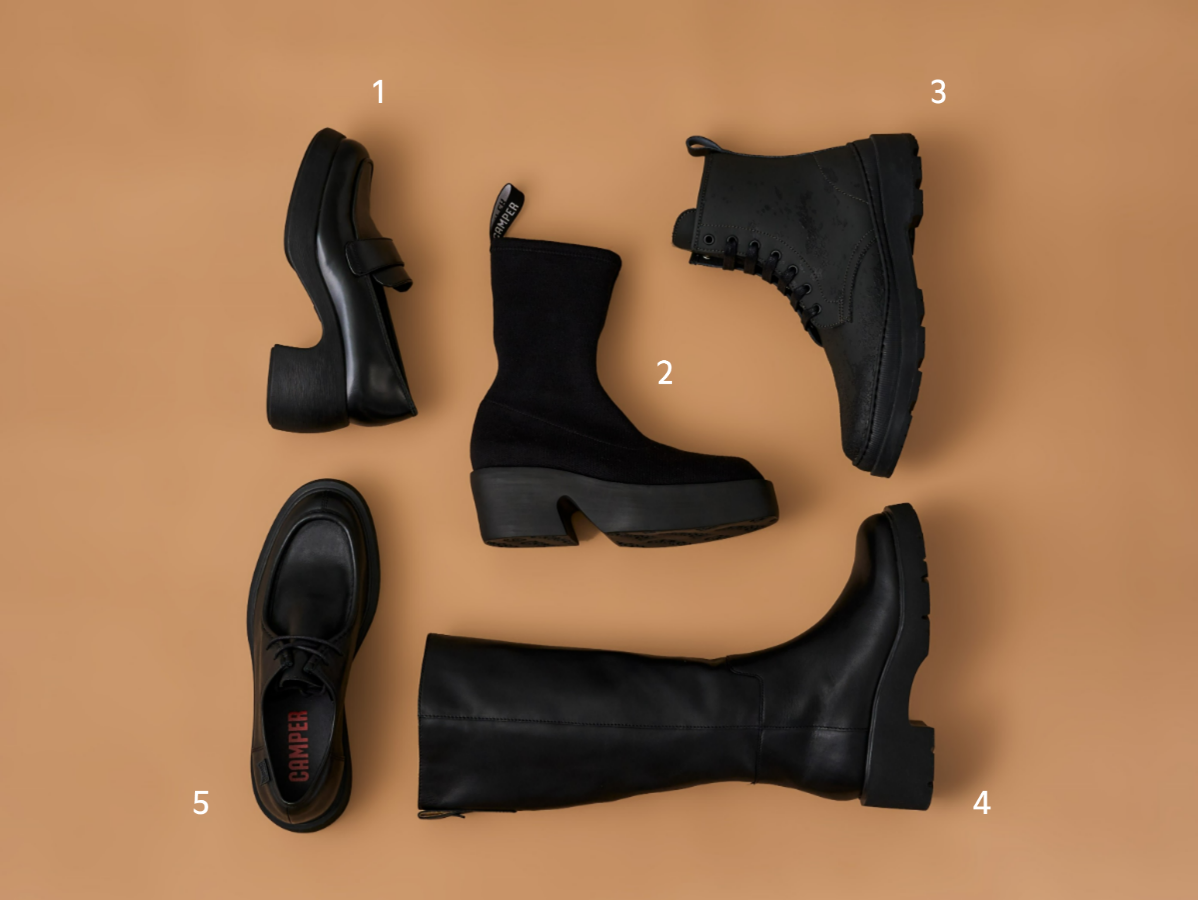 Camper ブーツ 黒 39 WINTER RECOMMEND <br>着回し力抜群ベーシックカラーシューズ | Topics