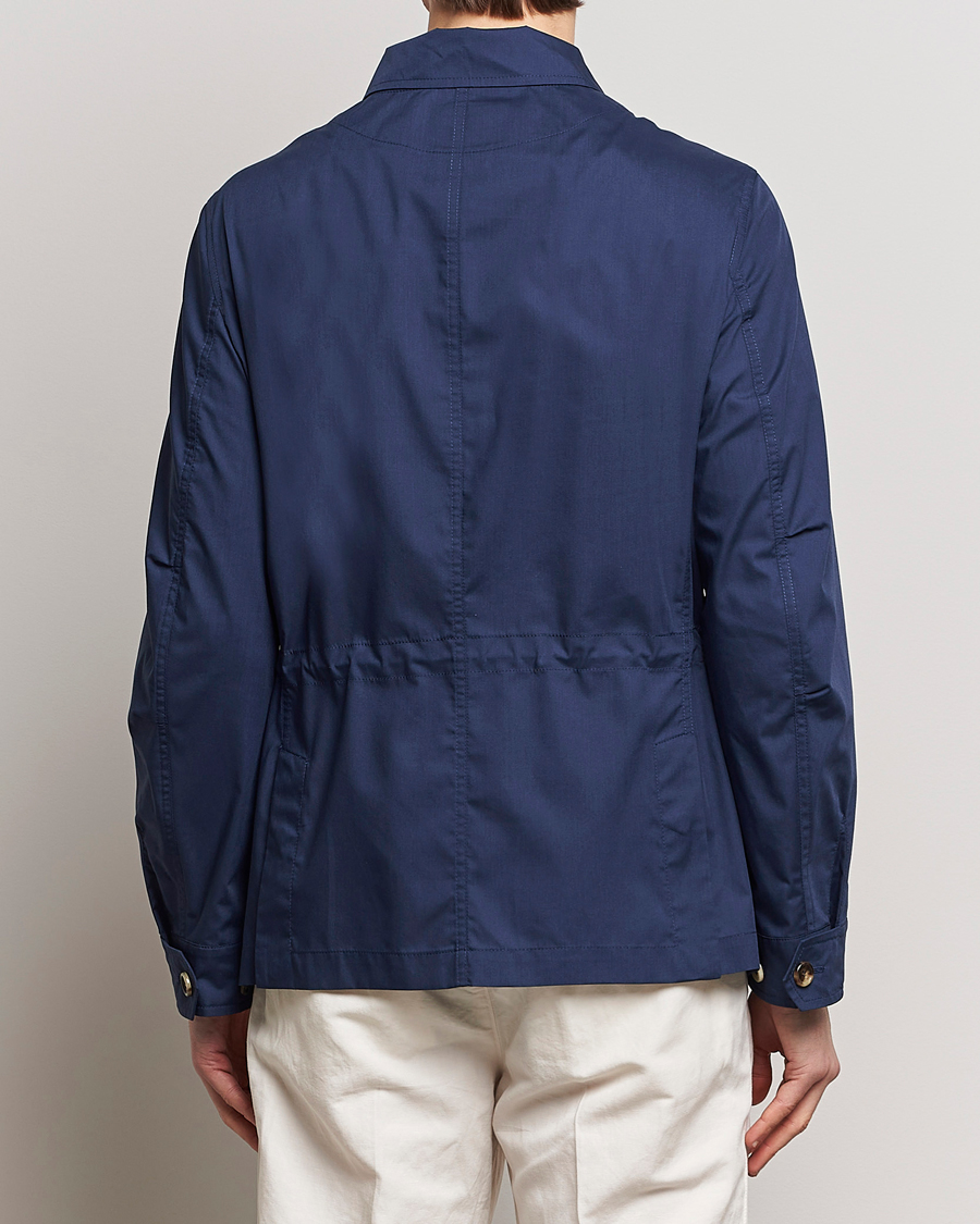 Brunello Cucinelli Lightweight Field Jacket Navy at CareOfCarl.com