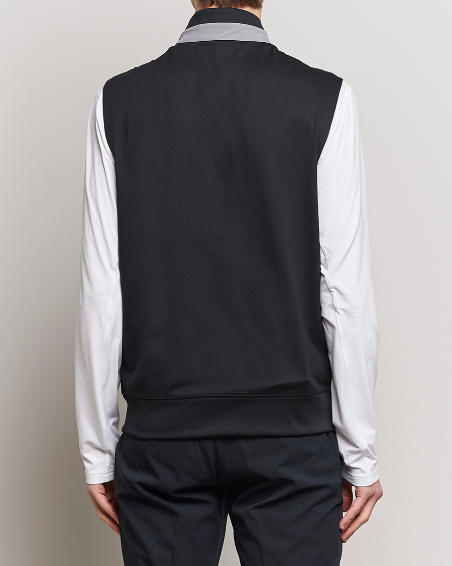 RLX Ralph Lauren Luxury Performance Vest Polo Black at CareOfCarl.com