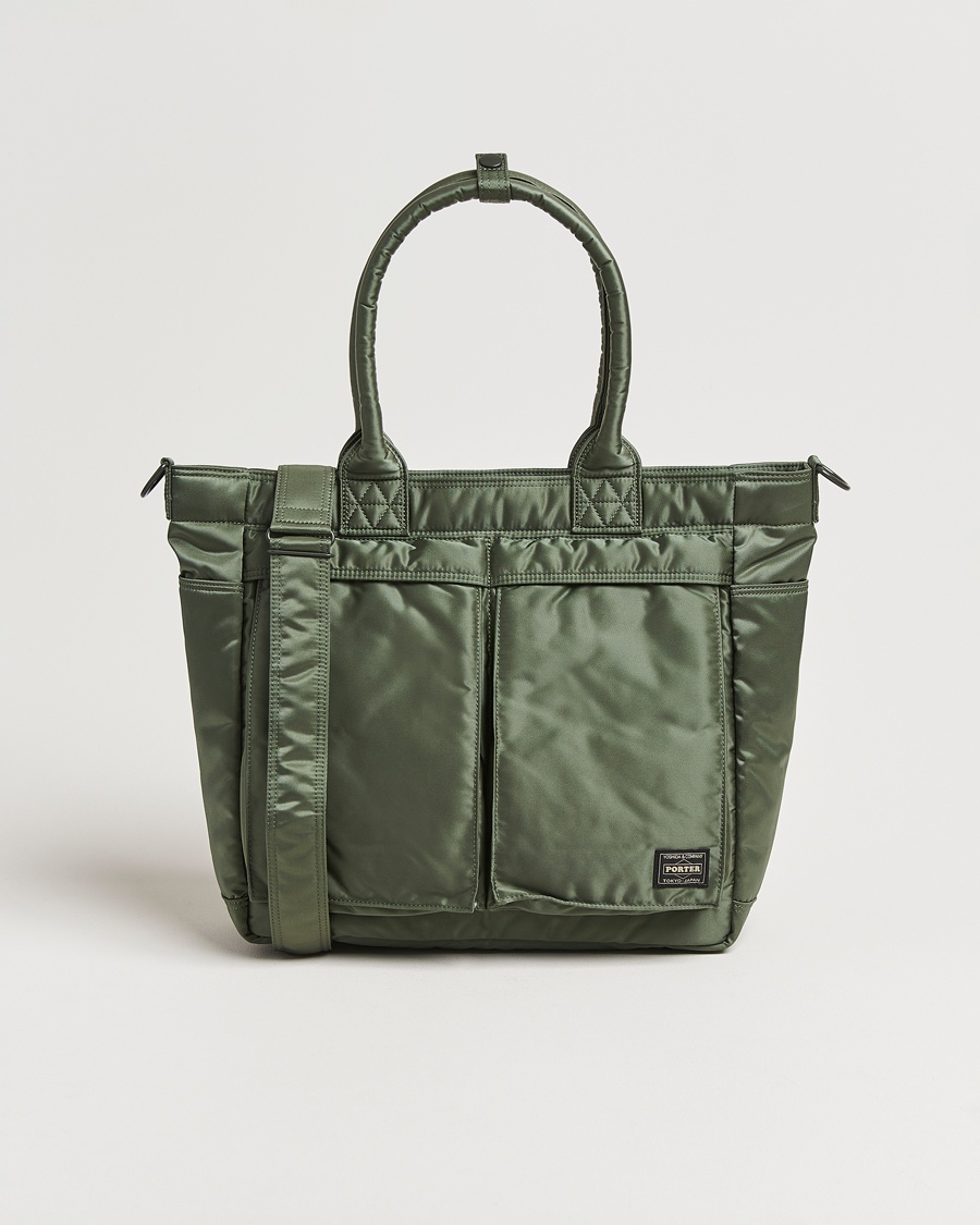 Porter-Yoshida & Co. Force 2Way Tote Bag Olive Drab at CareOfCarl.com