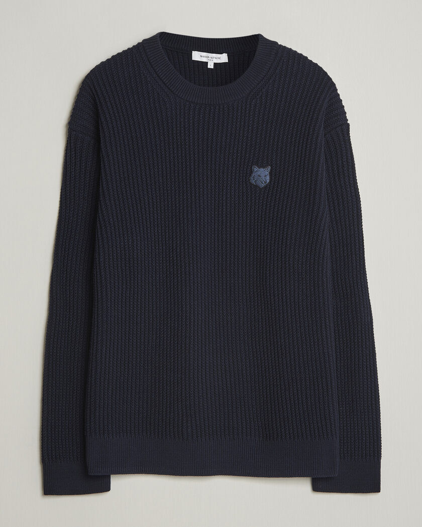 Stone Island Knitted Lambwool Sweater Black at CareOfCarl.com