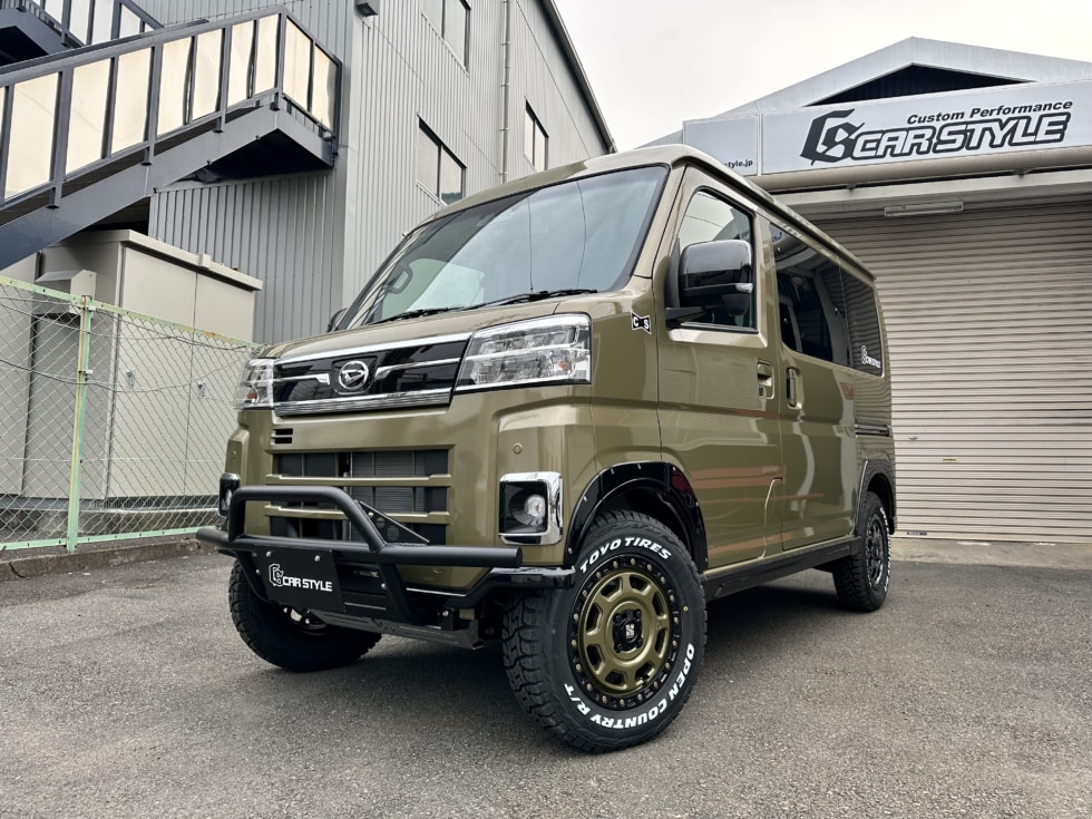 new700系アトレー ハイゼットカーゴ デッキバン35mmスプリング補正