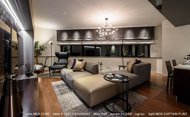 CLUB THE大濠2丁目 - 納品事例 | カッシーナ・イクスシー