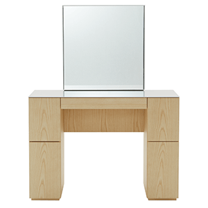 IXC (イクスシー) MAKE UP メイクアップ ドレッサー ﾎﾜｲﾄｱｯｼｭ