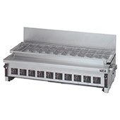 マルゼンMGKS-304|下火炭焼き 赤外線 バーナー|焼物器・グリドル|厨房