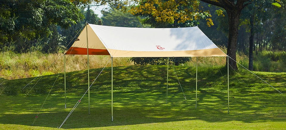 Booby Square Tarp T/C | タープ | CHUMS | CHUMS(チャムス