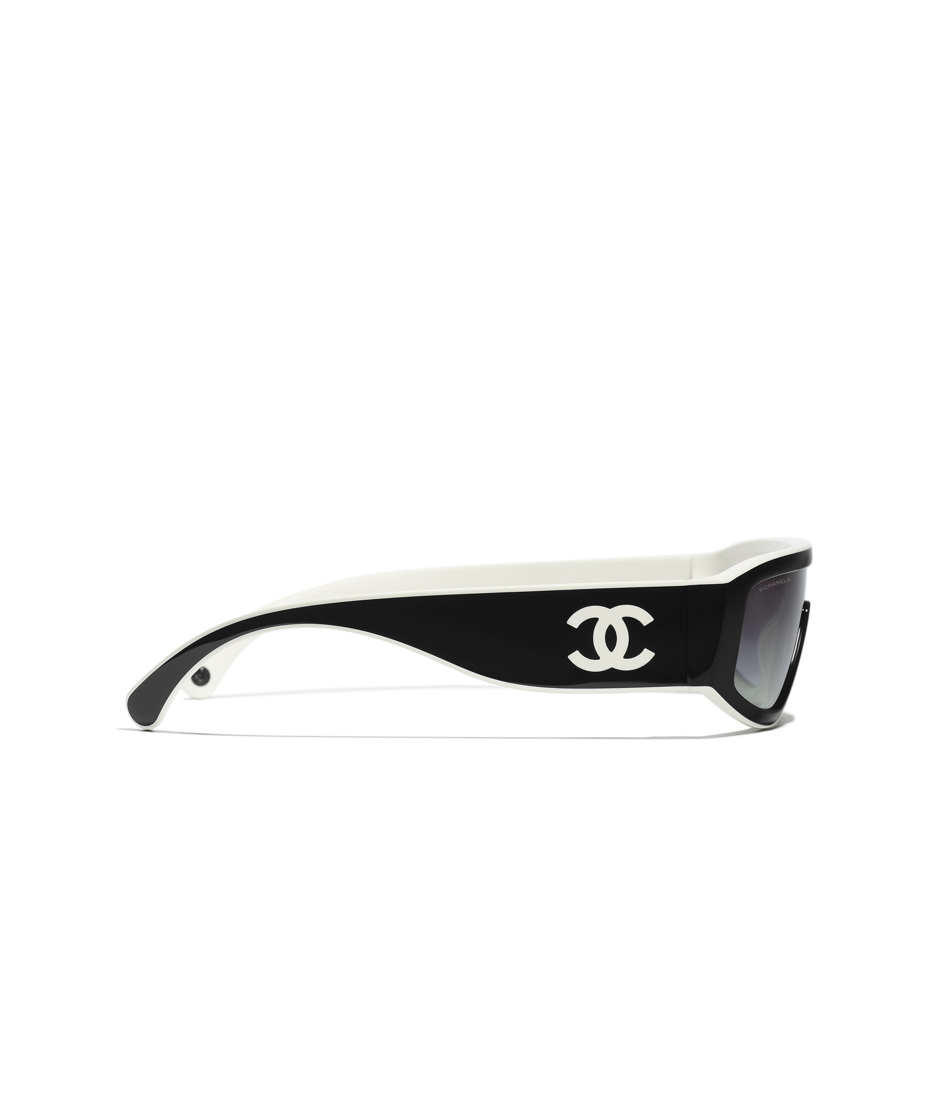 CHANEL Sunglasses: Shield Sunglasses, nylon — Fashion | CHANEL