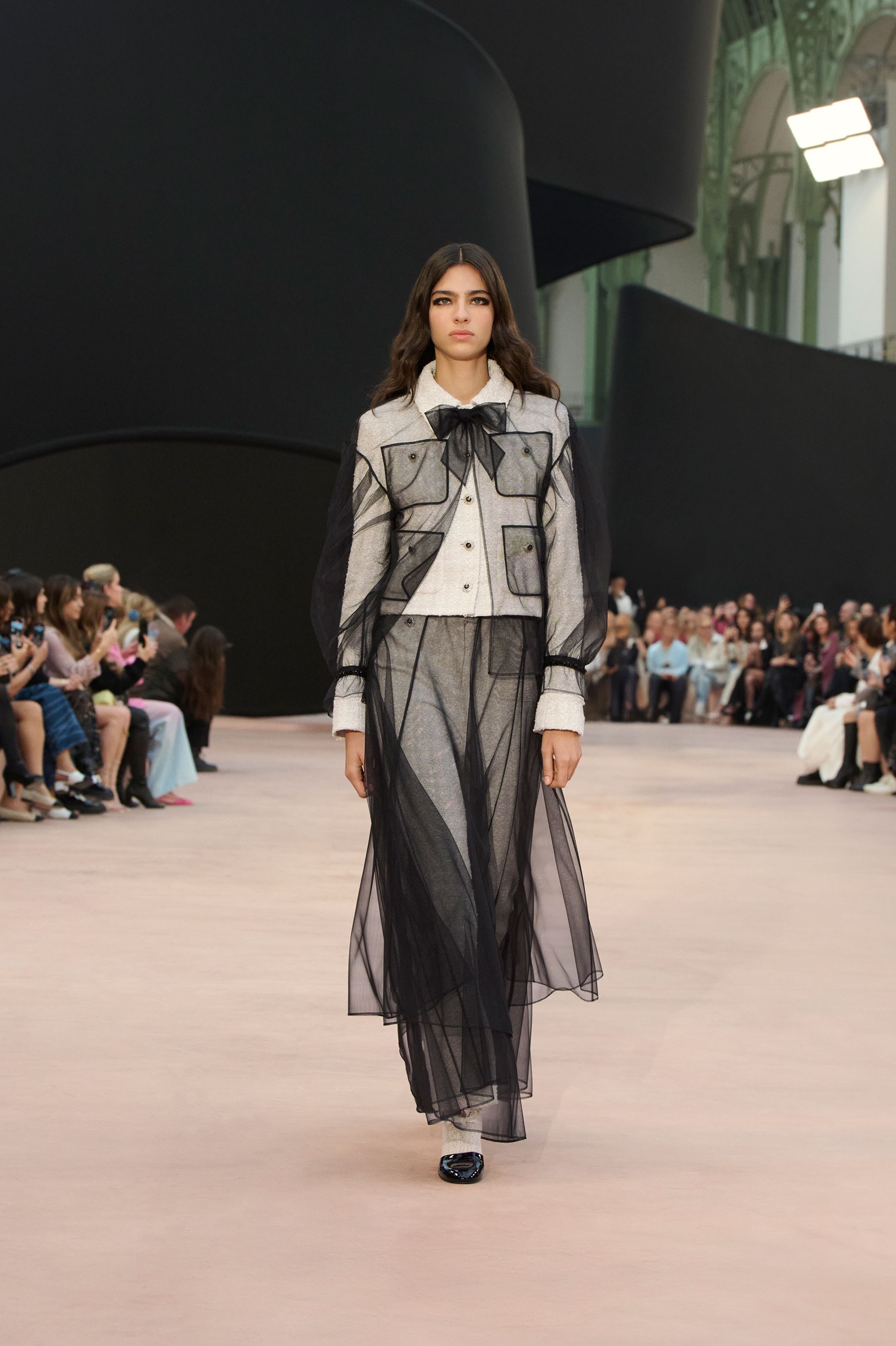 ロング スカート - チュール、ブラック — ファッション | CHANEL シャネル