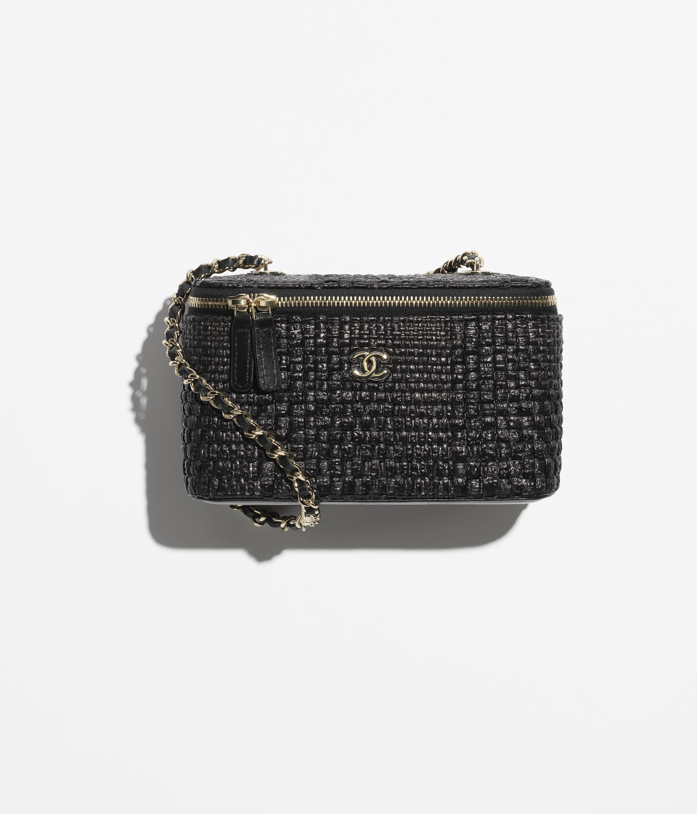 クラシック ジップ ケース - シャイニー グレインド カーフスキン