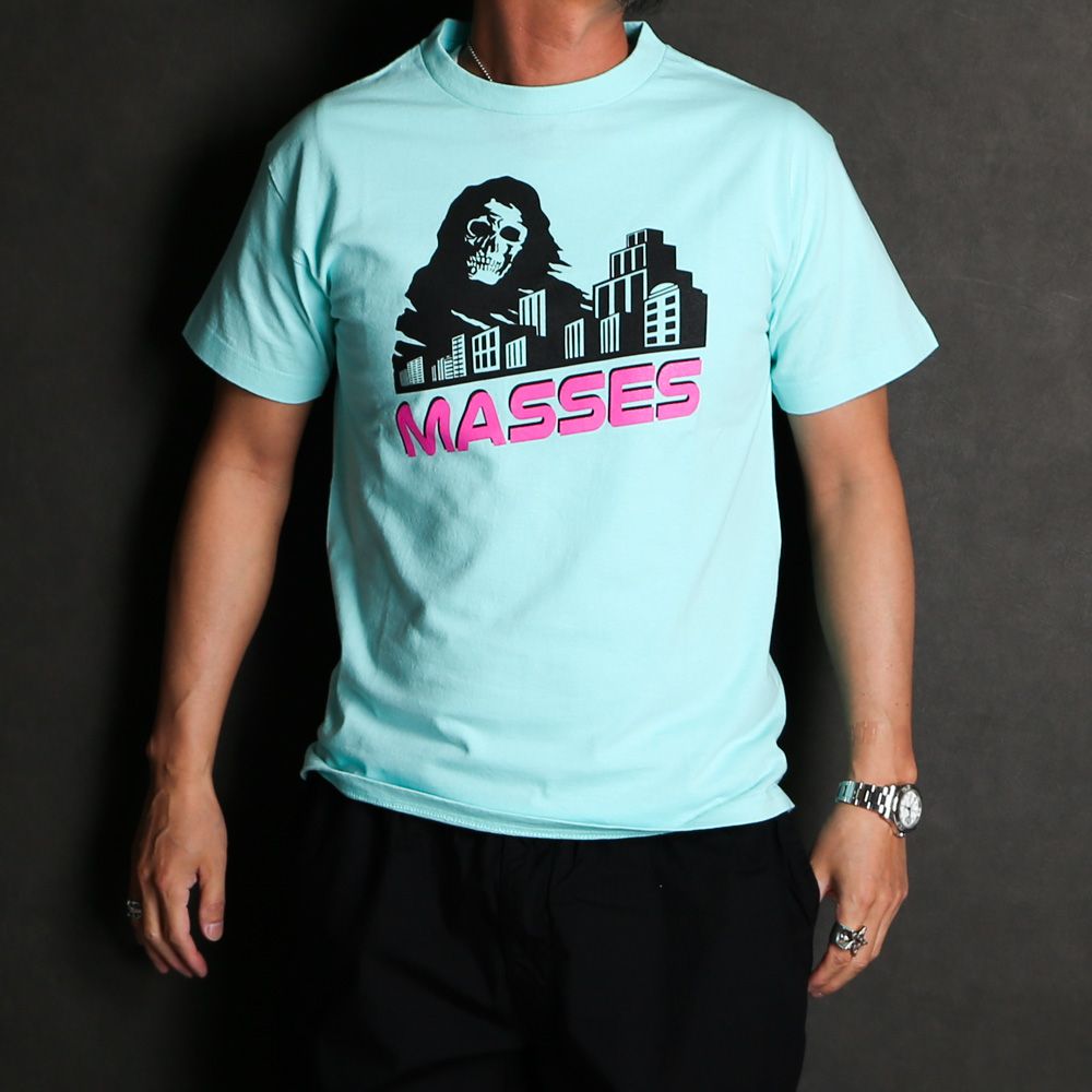 MASSES - T-SHIRT CITY - Mint green / Tシャツ / 1241041 | chemical