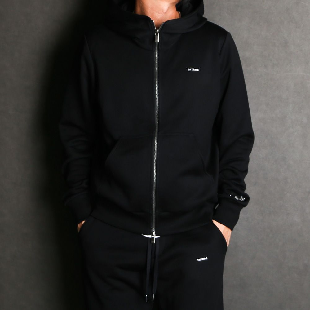 TATRAS - FELDA - フェルダ - BLACK / ジップアップパーカー