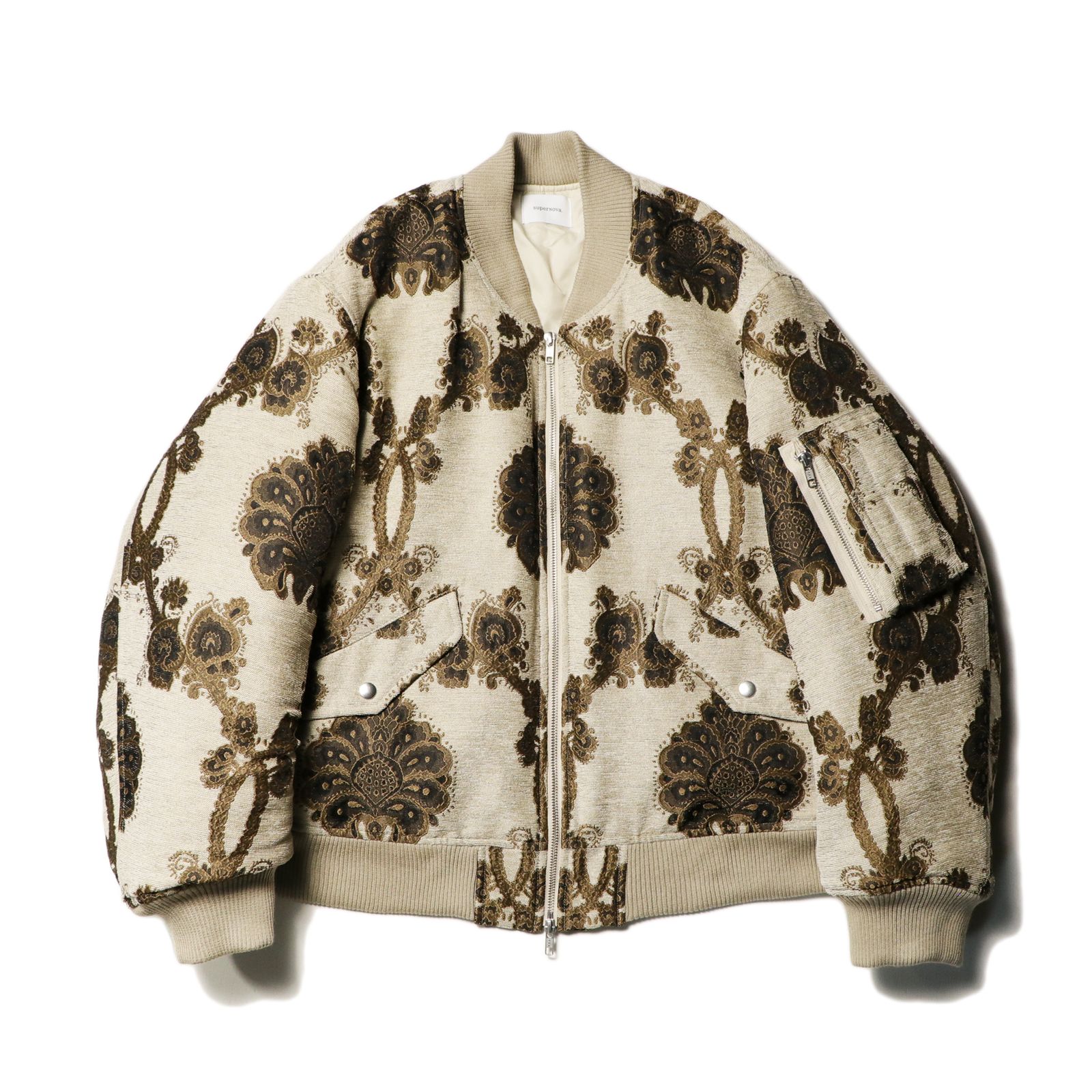 superNova. - MA-1 Flight jacket - Velvet jacquard / フライト