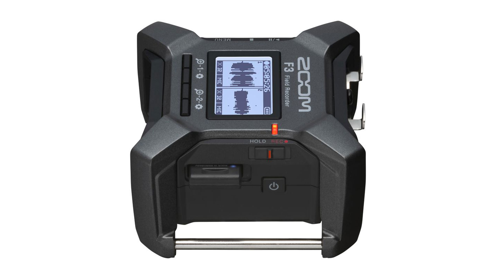 Zoomが F3ポータブル2チャンネル32ビットフロートオーディオフィールド