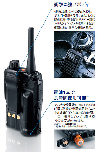 生産終了品 ＞ 特定小電力トランシーバーIC-4500