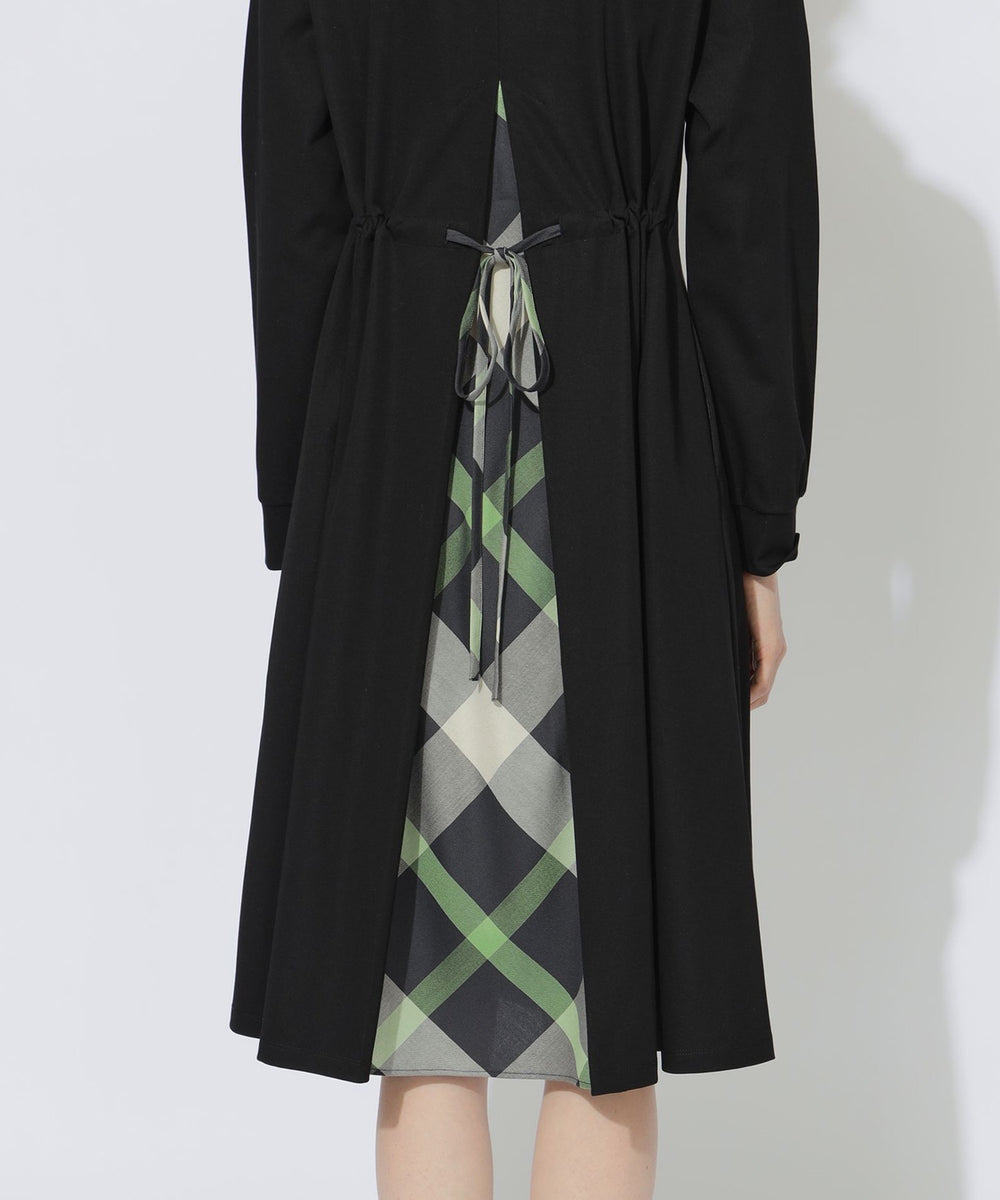 Meシリーズ】バックチェック切替ワンピース（ドレス）｜CB CRESTBRIDGE
