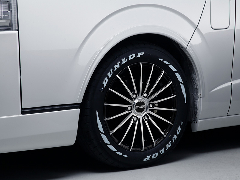 1PC》タイヤホイールセット EF-17 ハイエース用×DUNLOP 215/60R17C
