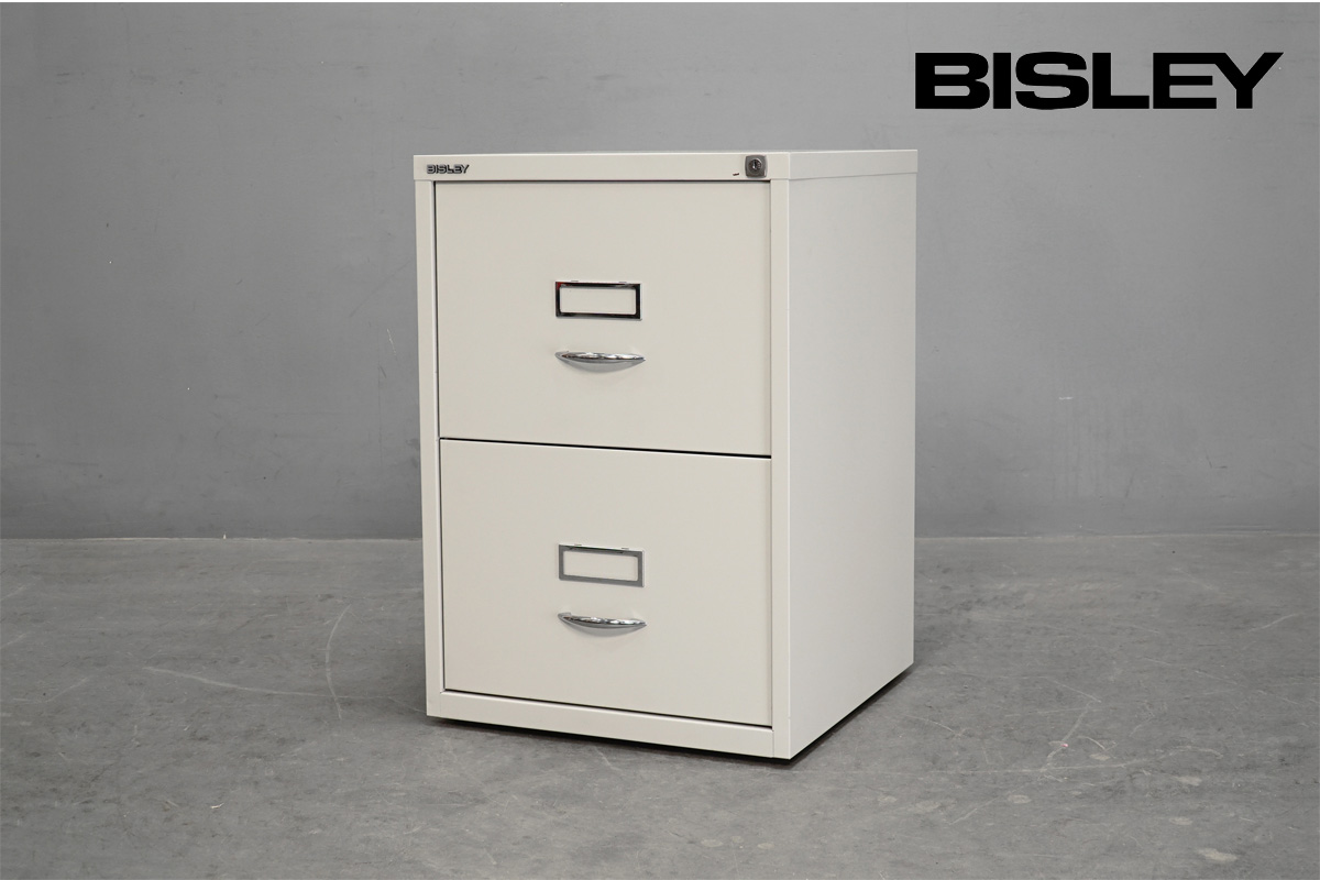 BISLEY（ビスレー）F4 スチールキャビネット 両袖デスクセット 買取