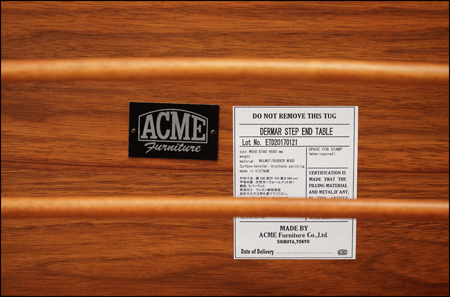 ACME Furniture(アクメ ファニチャー) DELMAR STEP END TABLE(デルマー