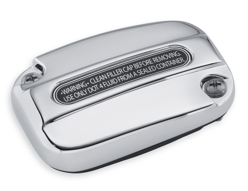 クローム・マスターシリンダーカバーキット - Harley Davidson