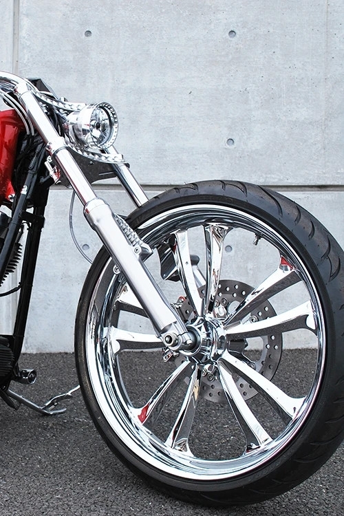 41mm トリプルツリー ディンプルデザイン - Ken's Factory | アンバー