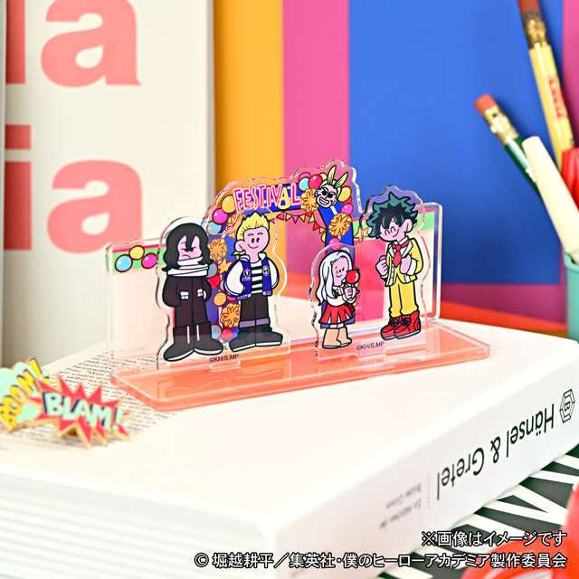僕のヒーローアカデミア｜アクリルジオラマ（文化祭）
