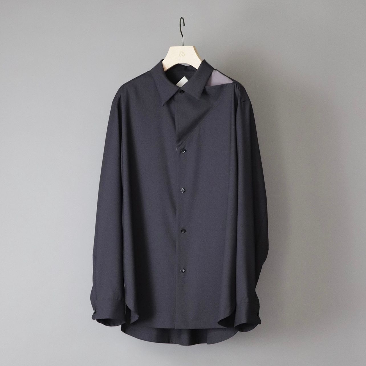 ETHOSENS/エトセンス Wave pattern shirts/シャツ ETHOSENS Return