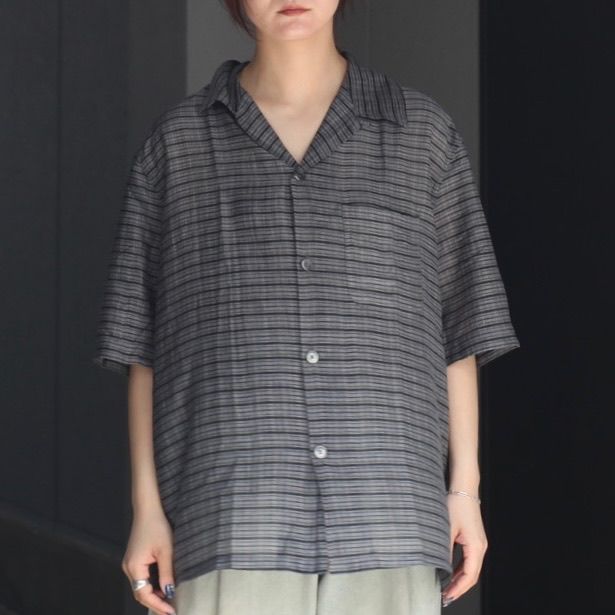OUR LEGACY - 【残り一点】Heusen Shirt Short Sleeve | ACRMTSM