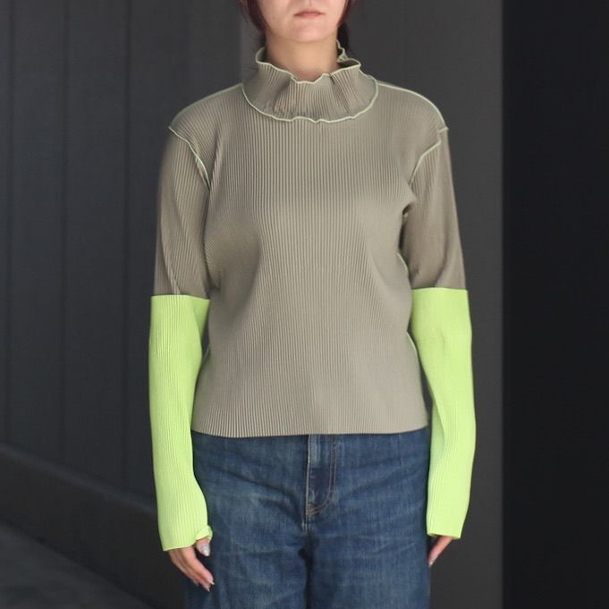 kotohayokozawa - 【残り一点】Arm Cover Top High Neck Type