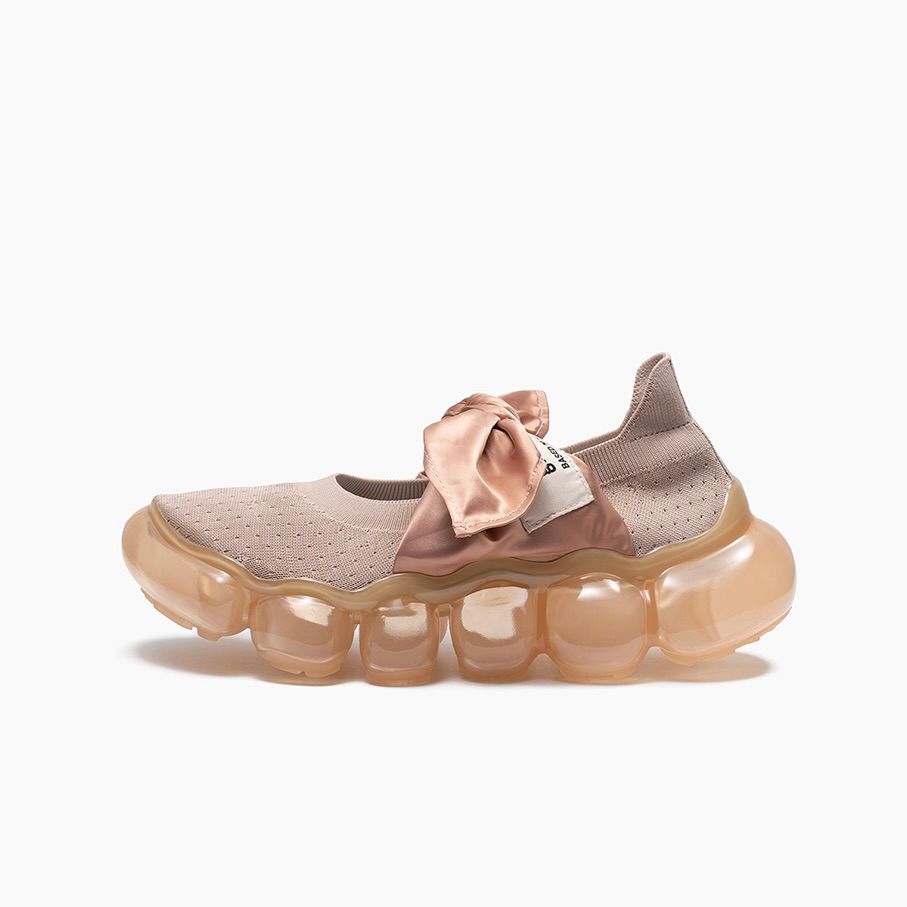 grounds - 【残り一点】Jewelry Hankie Pumps(DUSTY PINK×NUDE