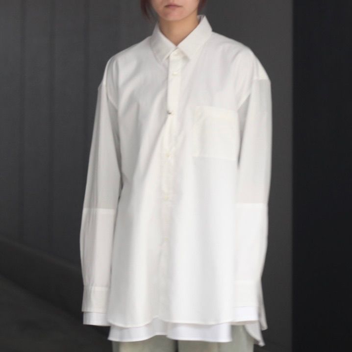 ssstein - 【残り一点】Oversized Layered Shirt | ACRMTSM ONLINE STORE