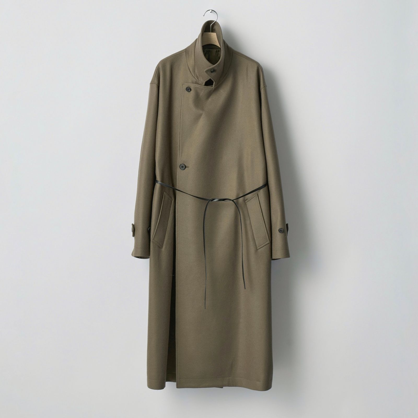 ssstein - 【残りわずか】Oversized Double Breasted Coat(WOOL