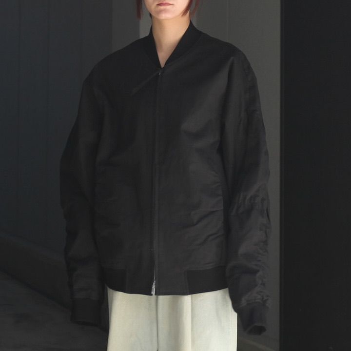 POST ARCHIVE FACTION - 【残り一点】Shirring Bomber(2025) | ACRMTSM