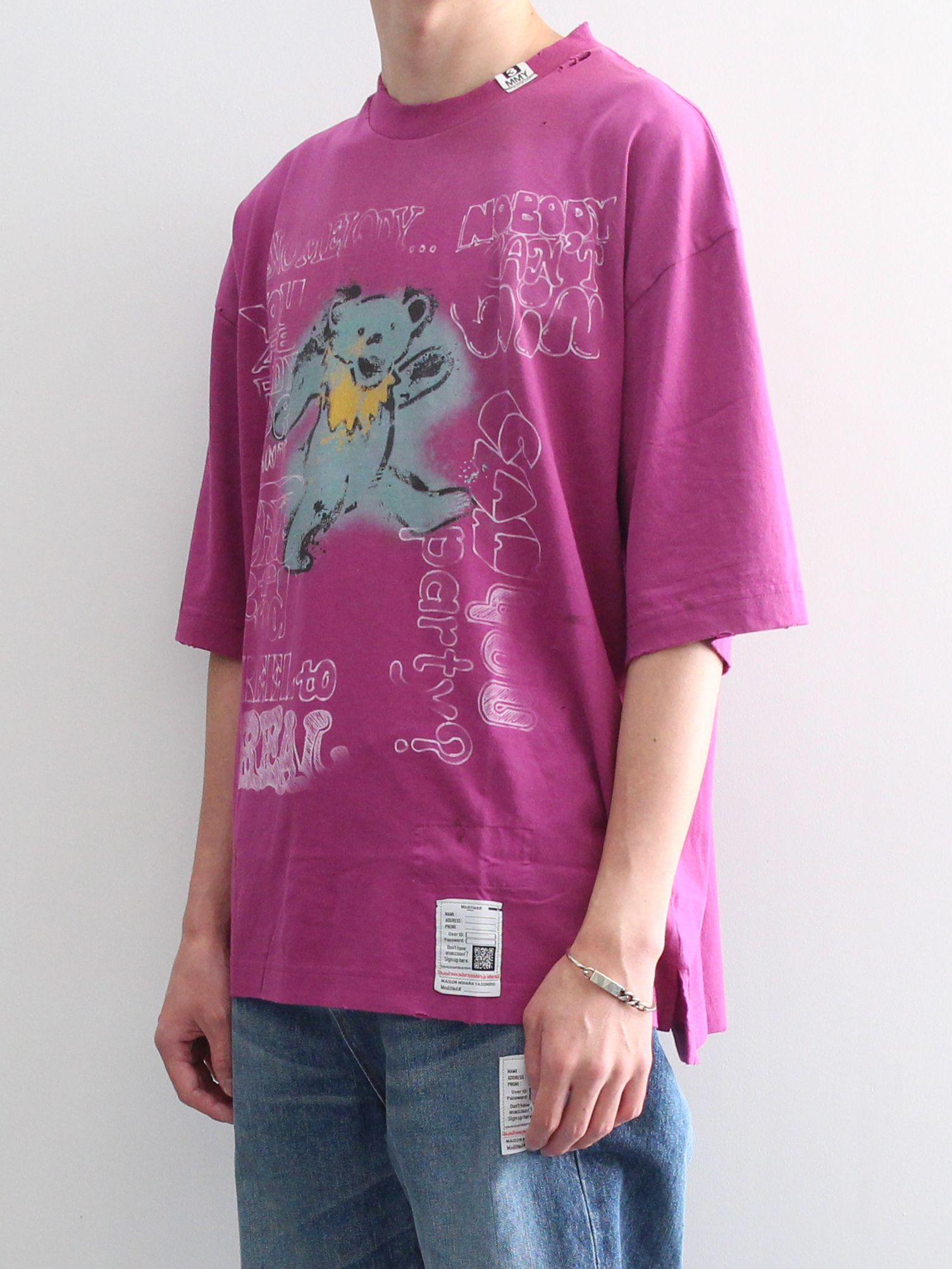 GUCCI ウエスタンバイカラースタッズTシャツ ミケーレ ハート バラ