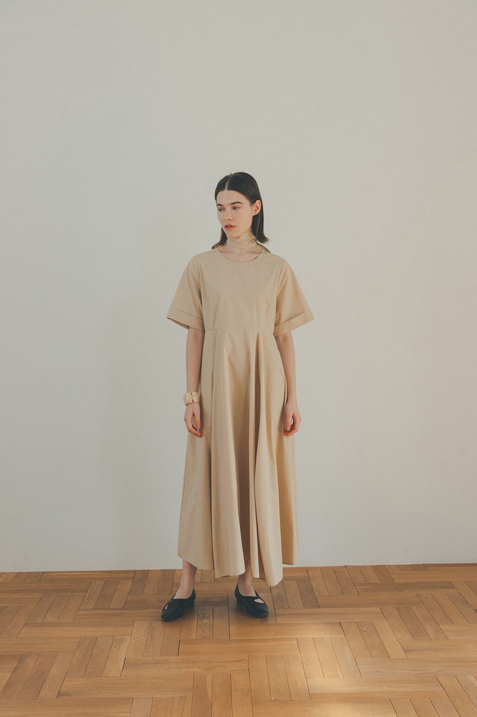 CLANE - ワイドベルトマキシワンピース - WIDE BELT MAXI ONE PIECE