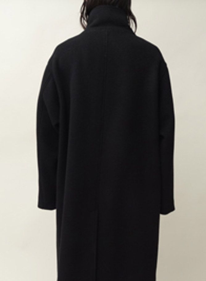 UNIVERSAL PRODUCTS - ウールスタンドカラーコート - WOOL STAND
