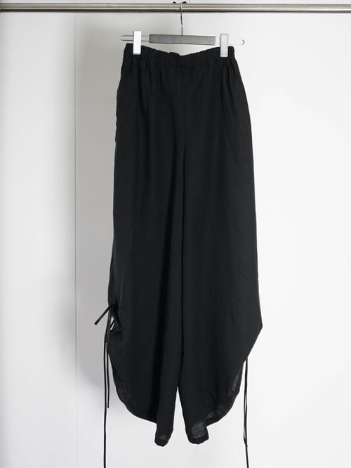 kujaku - ムベ パンツ - mube pants - Black | ADDICT WEB SHOP