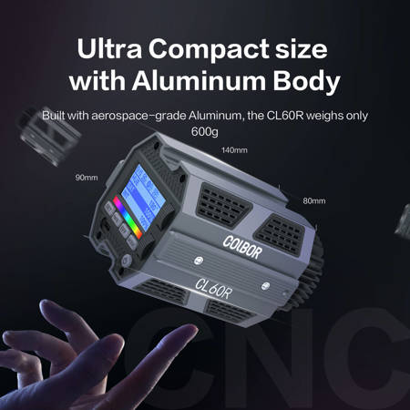 Colbor CL60R 65W RGB COB LED Video Light CL60R - Adorama