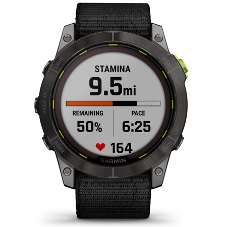 Garmin Enduro 2 GPS Solar Smartwatch with Black UltraFit Nylon