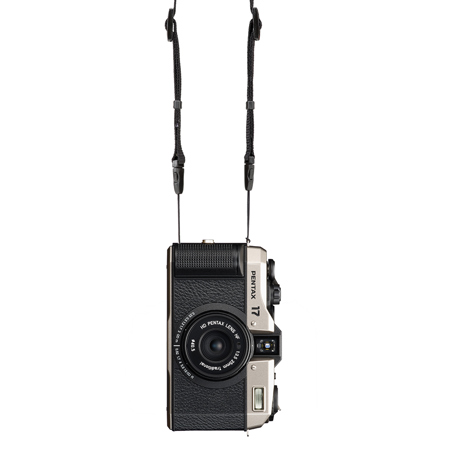 Pentax 17 Film Camera, Dark Silver 18928-RIM