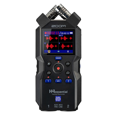 Zoom H4essential 4-Track 32-Bit Float Handy Recorder ZH4E