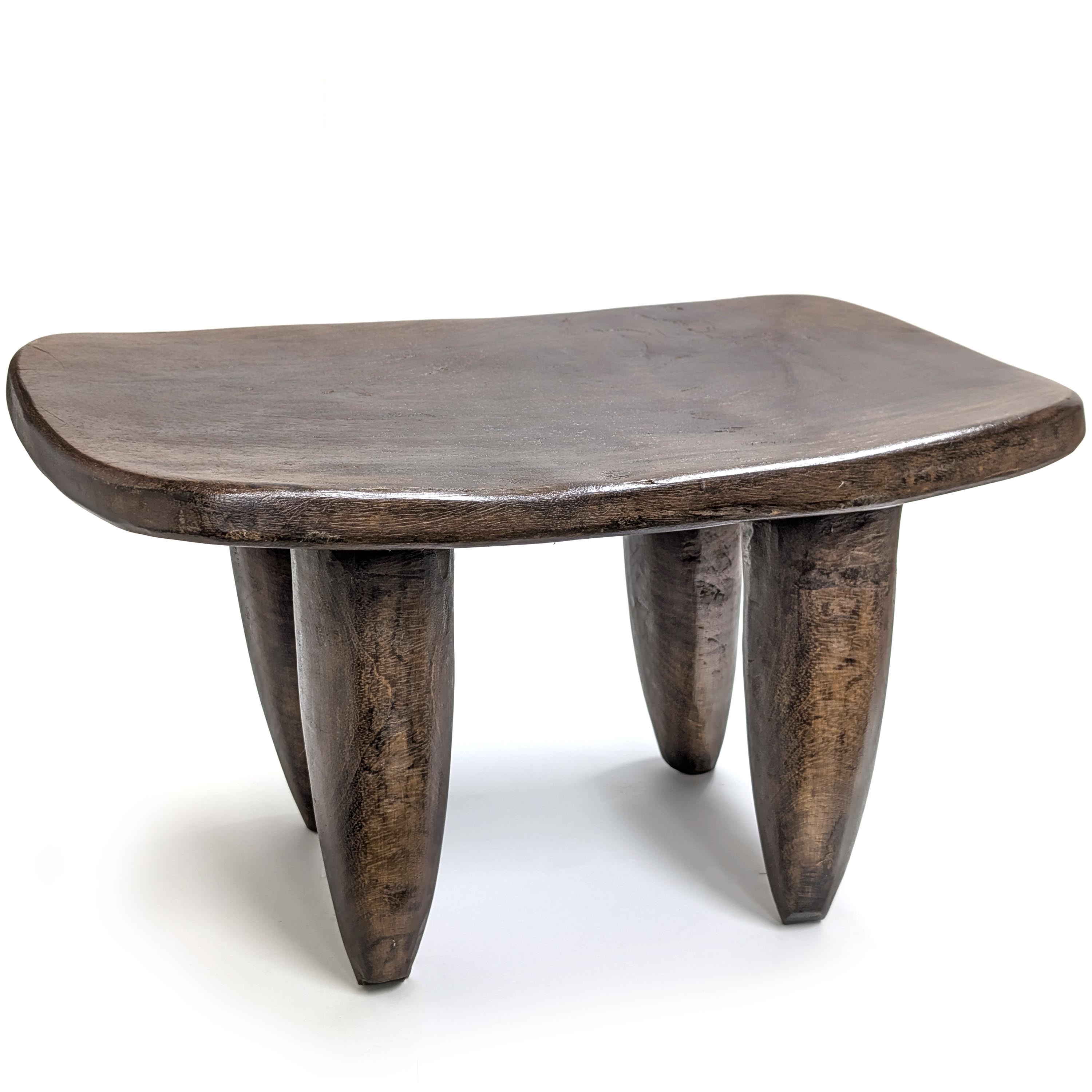 セヌフォ族巨大腰掛 座面59×36cm アフリカのテーブル 家具 （r211-21