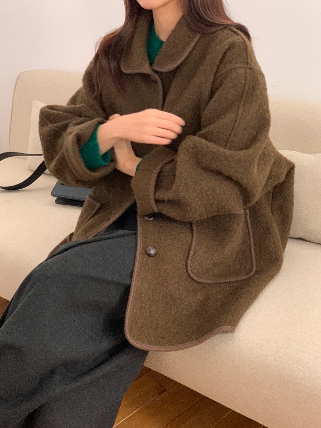 Cosmo Alpaca Half Coat – Abi+Ari