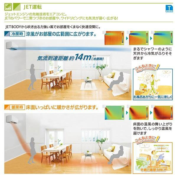 SRK2222T-W 三菱重工 ルームエアコン ビーバーエアコン Tシリーズ 主に