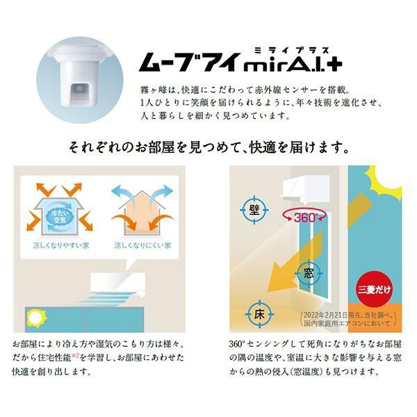 MSZ-FZV4022S-W 三菱電機 ルームエアコン 霧ヶ峰 FZシリーズ おもに14