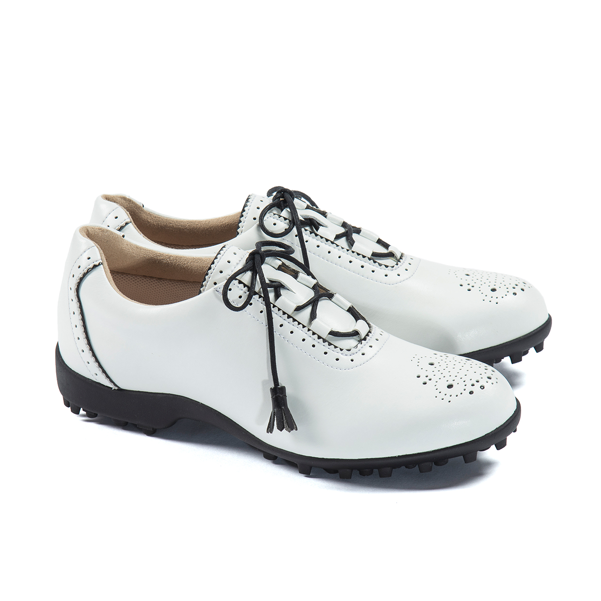 NEW】KAREN ～カレン～ white-black | aJADE Golf & Fashion