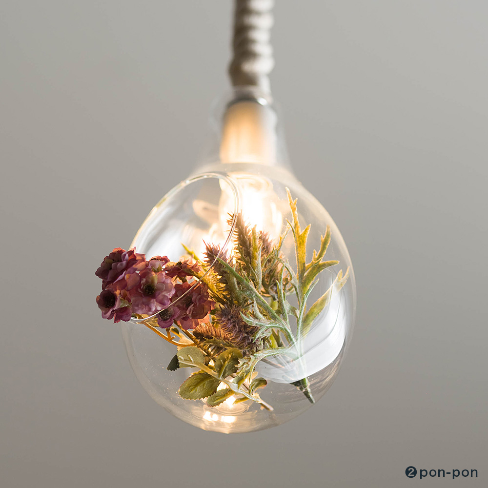 デコレーションガラスペンダントライトS グリーンセット｜照明