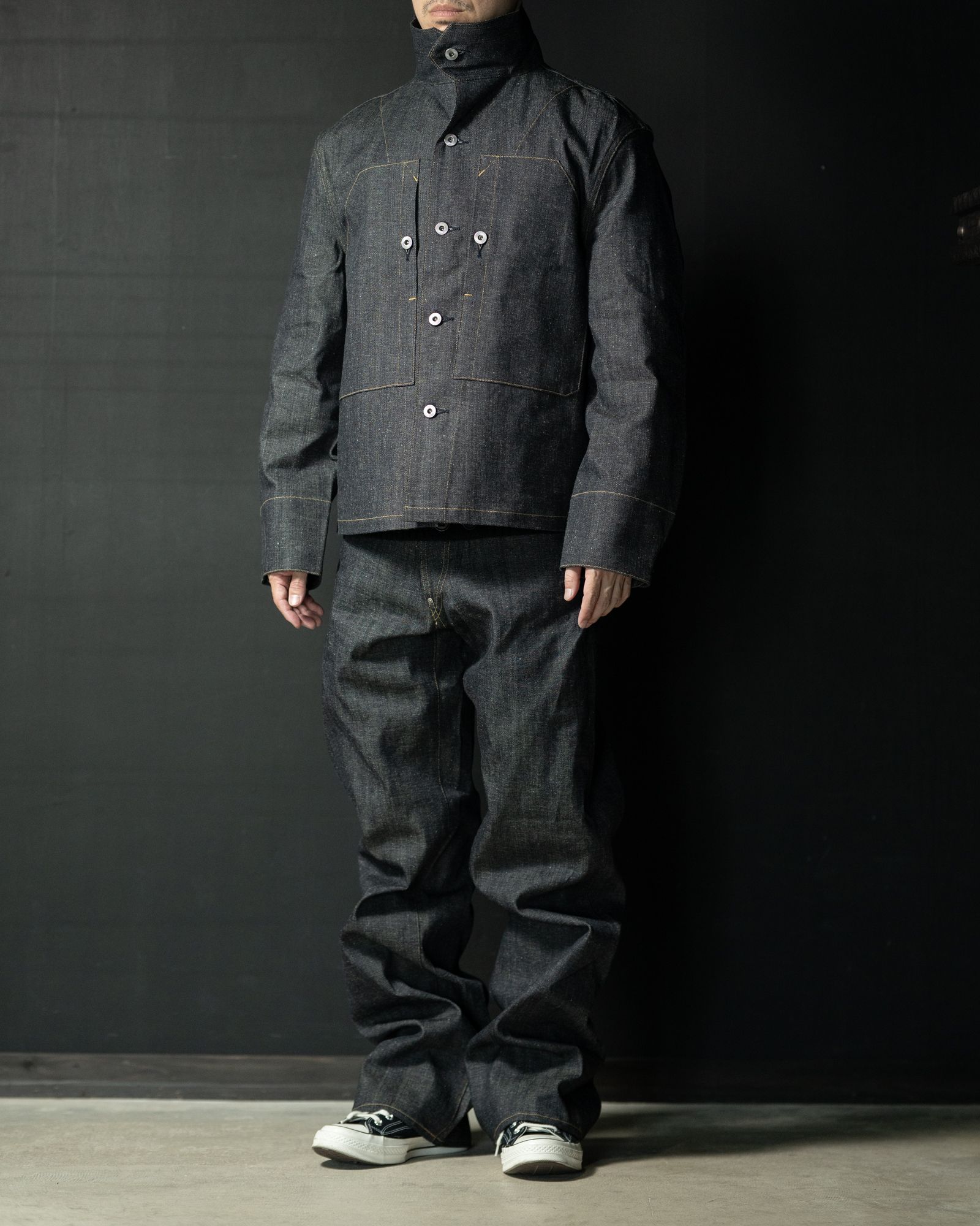 T.T - LOT.715 French Navy Mechanic Jacket - TAIGA TAKAHASHI